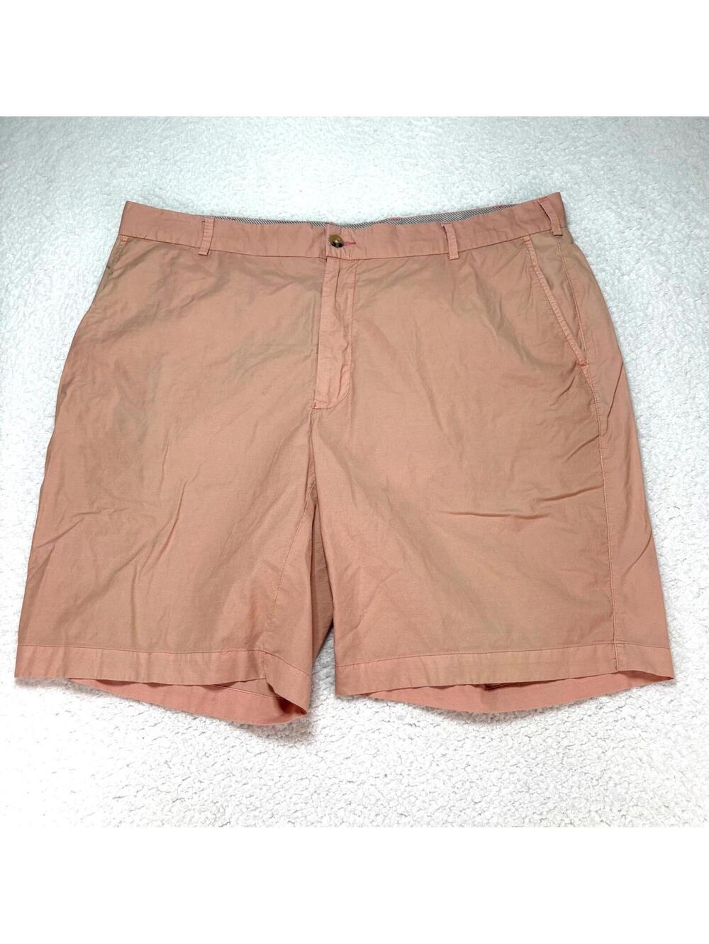 Peter Millar Men's size 38 Nylon Cotton Casual Shorts Preppy Golf Chino Pink